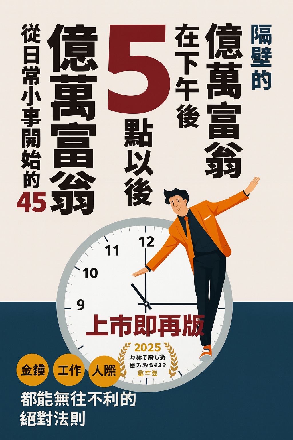 となりの億万長者が17時になったらやっていること（中国語繁体字版）